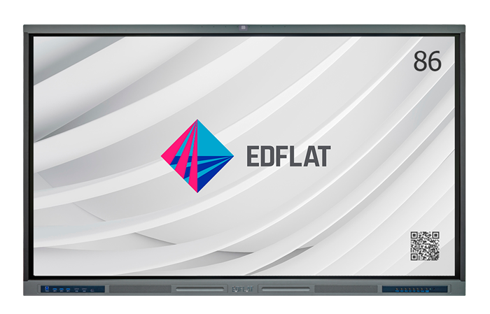 Интерактивная панель EdFlat PRIME EDF86PR01/H с камерой, 86" ✅ 16743