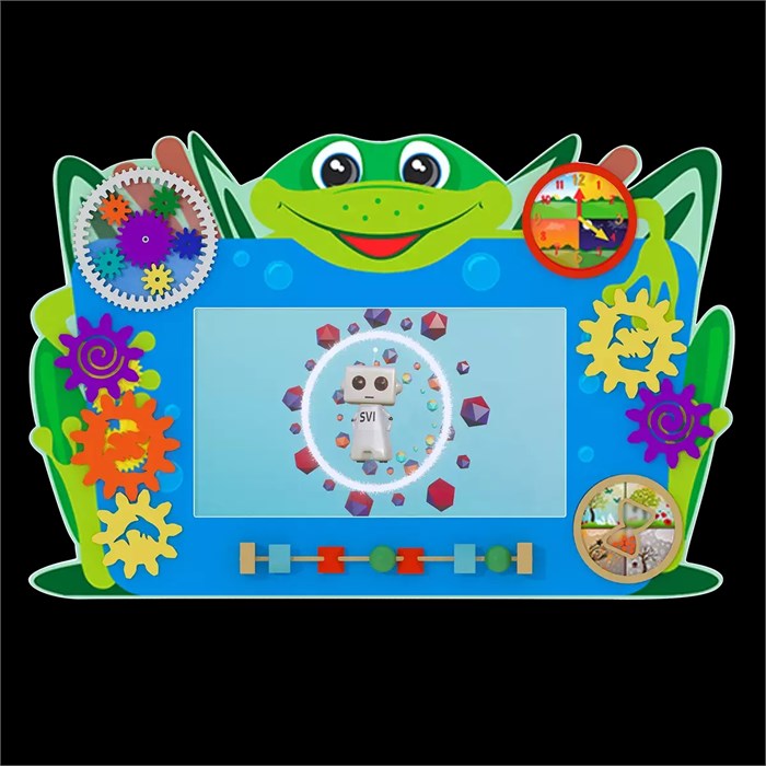 Интерактивная панель с бизибордом Service.Interactive "Лягушонок" (4-5 лет) ✅ 1427