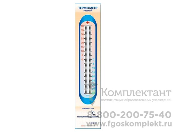Панно демонстрационное маркерное "Термометр 67627581