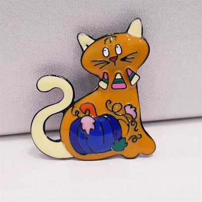 Брошка "Кошка", арт.648.663 648.663