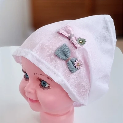Детская косынка-бандана на резинке, хлопок, арт.028.038 028.038