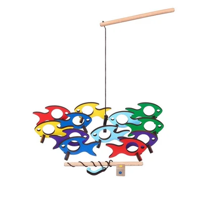 Поймай-ка. Рыбки (удочка с крючком) ДИ040