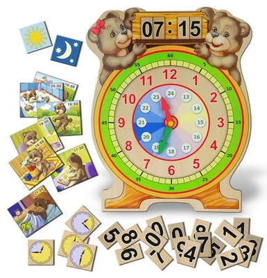 Часы. Игра с карточками ДИ049