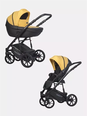 Коляска 2 в 1 Riko Basic Pacco 08 yellow 5907729453078
