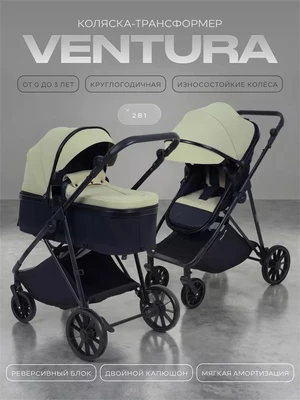Коляска-трансформер Rant Basic Ventura Green 4670078679284