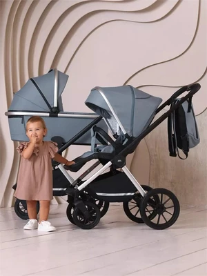 Коляска 3 в 1 Mowbaby Tilda Blue 4670078627223