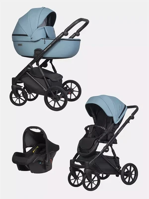 Коляска 3 в 1 Riko Basic Montana Ecco 16 Blue 5907729453146