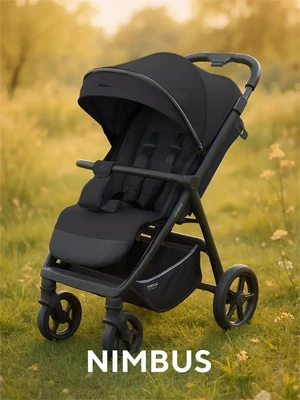 Коляска прогулочная Mowbaby Nimbus Black 4670078653628