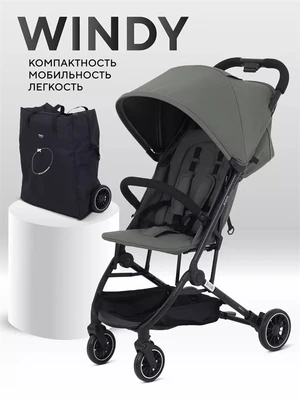 Коляска прогулочная Mowbaby Windy Green 4670078657497