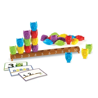 LER7732  (ДИСКОНТ) Игровой набор "Веселые совята" (59 элементов) LER7732  (ДИСКОНТ)