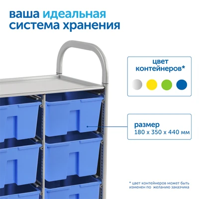 SSBOX_M/салатовый Контейнер средний (салатовый) SSBOX_M/салатовый