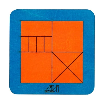 Головоломка Квадрат Монгольская игра ДИ2508