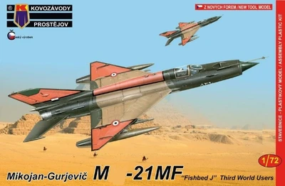 KPM0088  авиация  M&G-21MF (1:72) 8592017KPM088