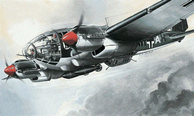 0121  авиация  HEINKEL He-111H-6 (1:72) 8001283801218