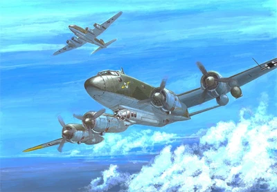 01637  авиация  FW 200 C-3 Condor (1:72) 9580208016375
