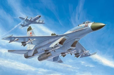 01661  авиация  Russian ОКБ С-27 Early type Fighter   (1:72) 9580208016610