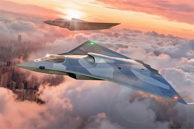 01689  авиация  PLAAF J-36 Prototype  (1:72) 9580208016894
