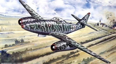 02236  авиация  Messerschmitt Me 262 A-2a  (1:32) 9580208022369