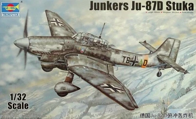 03217  авиация  Junkers Ju-87D STUKA  (1:32) 9580208032177