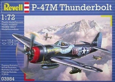 03984  авиация  P-47 M Thunderbolt  (1:72) 4009803039848