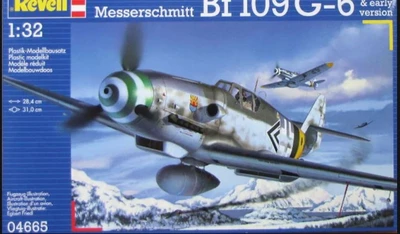 04665  авиация  Messerschmitt Bf109 G-6  (1:32) 2000000153896