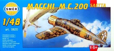 0820  авиация  Macchi M.C. 200 Saetta (1:48) 8594877008204