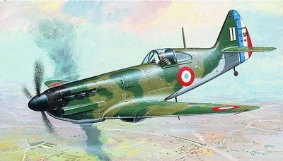 0837  авиация  Dewoitine D.520  (1:72) 8594877008372