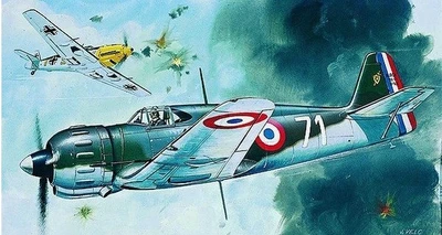 0840  авиация  Bloch MB 152 (1:72) 8594877008402