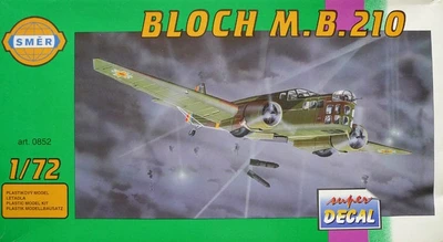 0852  авиация  Bloch M.B.210 (1:72) 8594877008525