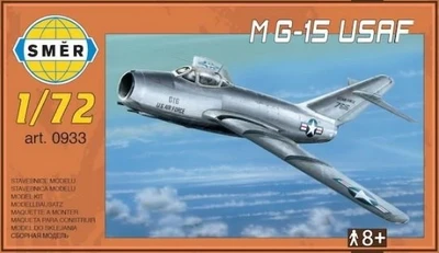0933  авиация  M&G-15 USAF  (1:72) 8594877009331