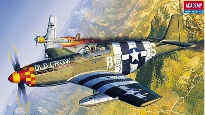 12464  авиация  P-51B Mustang  (1:72) 603550016677