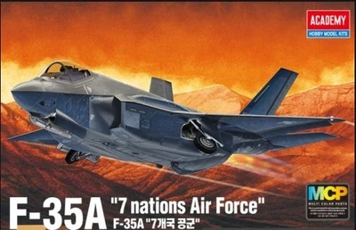 12561  авиация  F-35A 'seven nations Air Force'  (1:72) 8809258920199