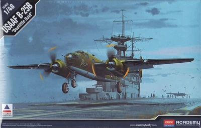 12302  авиация  USAAF B-25B Mitchell "Doolittle raid"  (1:48) 8809258924845