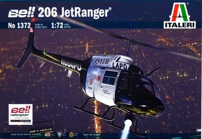 1372  авиация  Bell 206 Jetranger  (1:72) 8001283013727