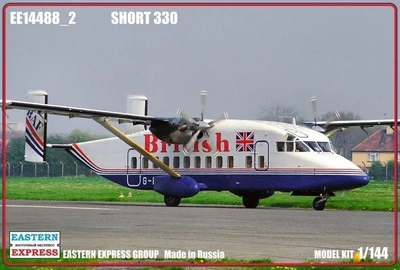 14488-2  авиация  Short 330 British (1:144) 2000000076850