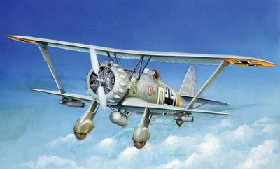 2632  авиация  Hs-123 A-1 (1:48) 8001283026321