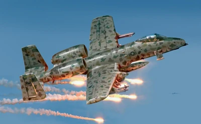 2659  авиация  A-10A JAWS (1:48) 2000002113188