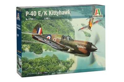 2795  авиация  P-40 E/K KITTYHAWK  (1:48) 8001283027953
