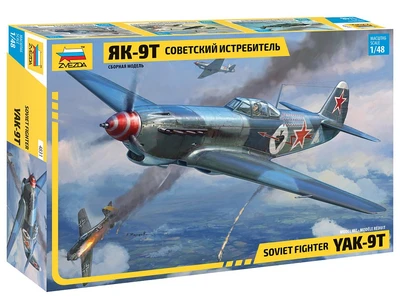 4831  авиация  Советский истребитель Як-9Т  (1:48) 4600327048318