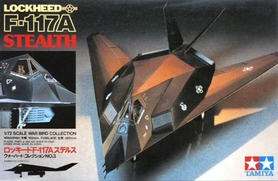 60703  авиация  Lockheed F-117A Stealth  (1:72) 4950344061747