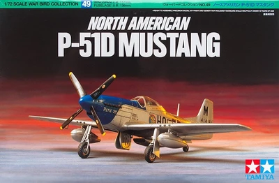 60749  авиация  P-51D Mustang (1:72) 2000000039350