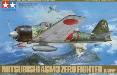 61025  авиация  Mitsubishi А6М3 Type 32 Zero Fighter (Hamp)  (1:48) 4950344996582