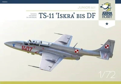 70004  авиация  TS-11 "Iskra" bis DF junior set  (1:72) 2000000216058