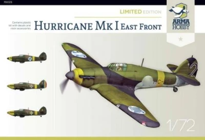70025  авиация  Hurricane Mk I East Front  (1:72) 5902734373113