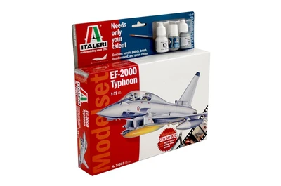 72001  авиация  EF-2000 TYPHOON-MODEL SET-STARTER KIT  (1:72) 8001283720014