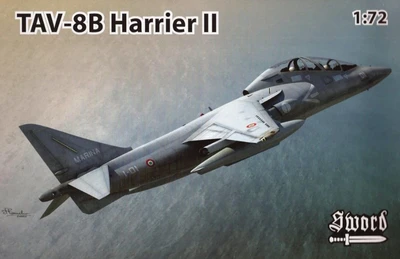 72100  авиация  TAV-8B Harrier II (1:72) 8592977721009