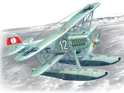 72192  авиация  Хейнкель He-51B-2 (1:72) 2000000003719