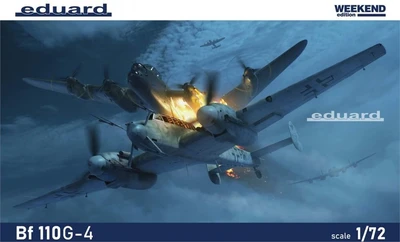 7465  авиация  Bf-110G-4  (1:72) 8591437573073