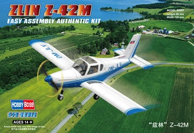80231  авиация  Zlin Z-42M  (1:72) 6939319202314