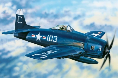 80358  авиация  F8F-2 Bearcat  (1:48) 6939319203588